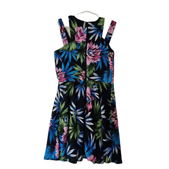 Penelope Tree Miss Behave Girls Floral Aloha Dress‎ Size M 8 Years Fit Flare - Picture 8 of 9